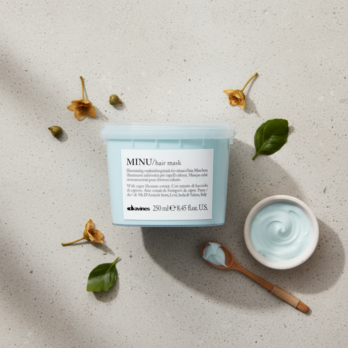 Восстанавливающая Маска для Окрашенных Волос Davines Minu Hair Mask
