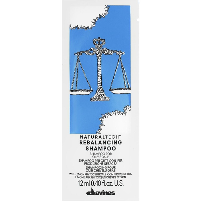 Балансирующий Шампунь для Волос Davines Natural Tech Rebalancing Shampoo