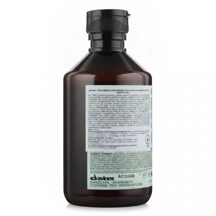 Детоксицирующий Шампунь-Скраб Davines Natural Tech Detoxifying Scrub Shampoo