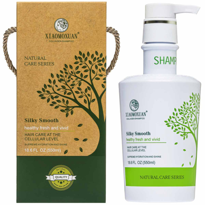 Шампунь для Поврежденных Волос c Коллагеном Xiaomoxuan Collagen Shampoo