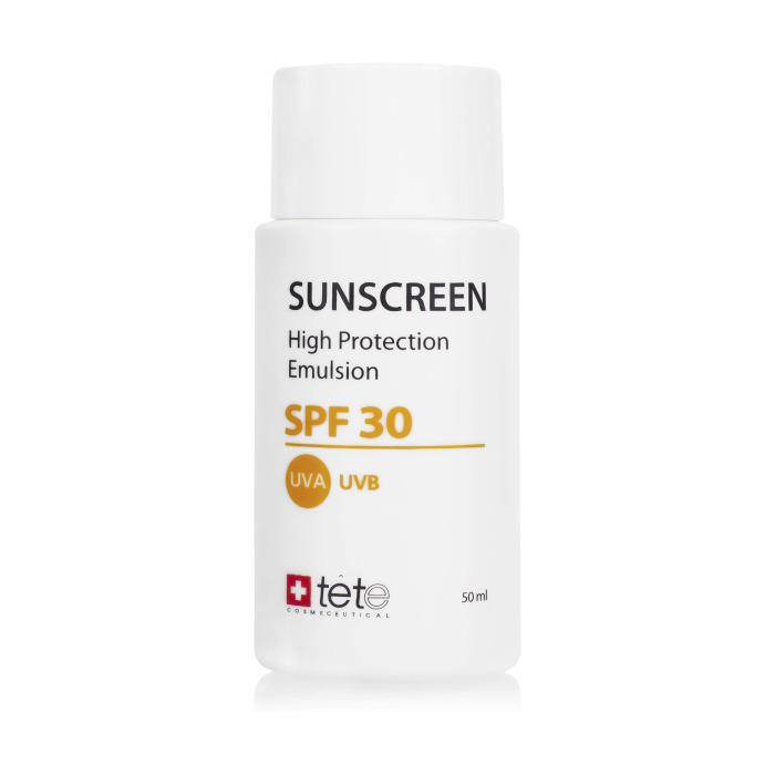 Солнцезащитная Эмульсия Tete Cosmeceutical Sunscreen High Protection Emulsion