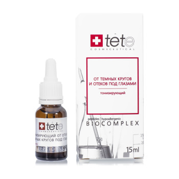 Биокомплекс Тонизирующий от Отеков и Темных Кругов Tete Cosmeceutical