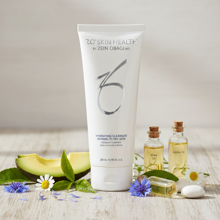 Увлажняющий Очищающий Гель для Лица Zein Obagi Hydrating Cleanser Normal To Dry Skin