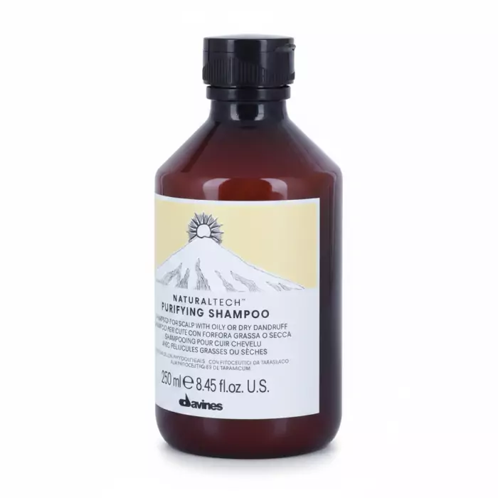 Очищающий Шампунь Против Перхоти Davines Natural Tech Purifying Shampoo