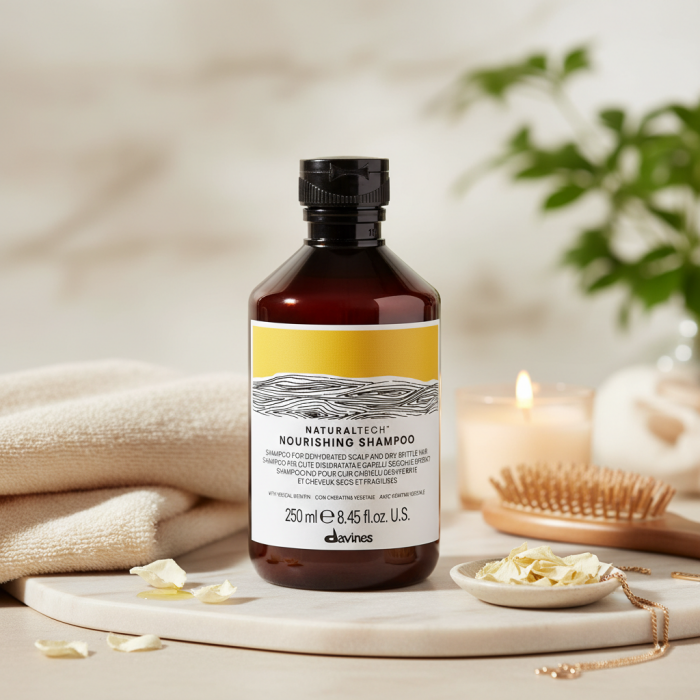 Питательный Шампунь Davines Natural Tech Nourishing Shampoo