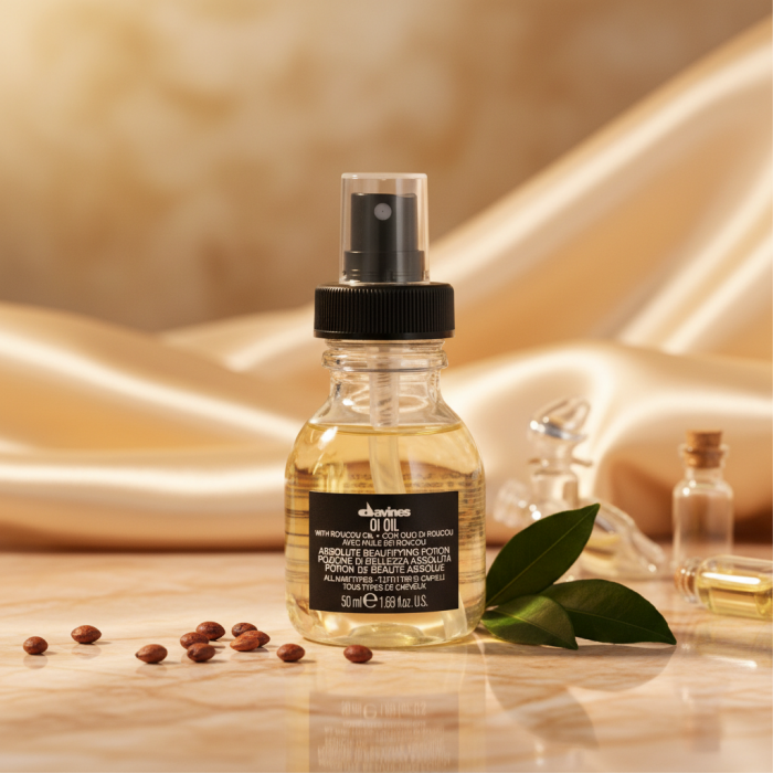 Масло для Смягчения Волос Davines Oi Absolute Beautifying With Roucou Oil