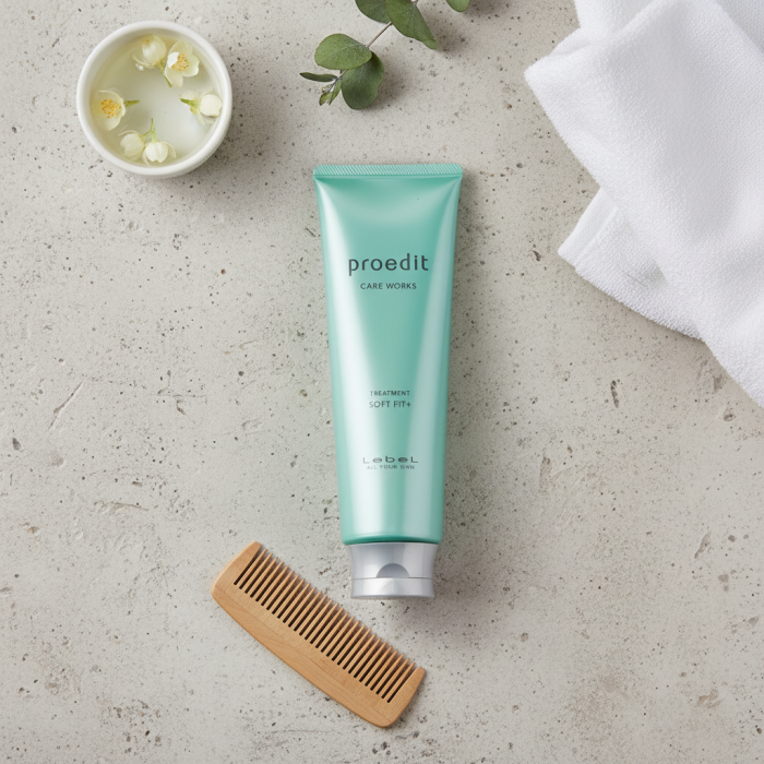 Маска для Сухих Жестких Волос Lebel Proedit Care Works Soft Fit Plus Treatment