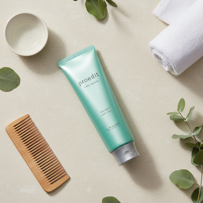 Маска для Сухих Жестких Волос Lebel Proedit Care Works Soft Fit Plus Treatment