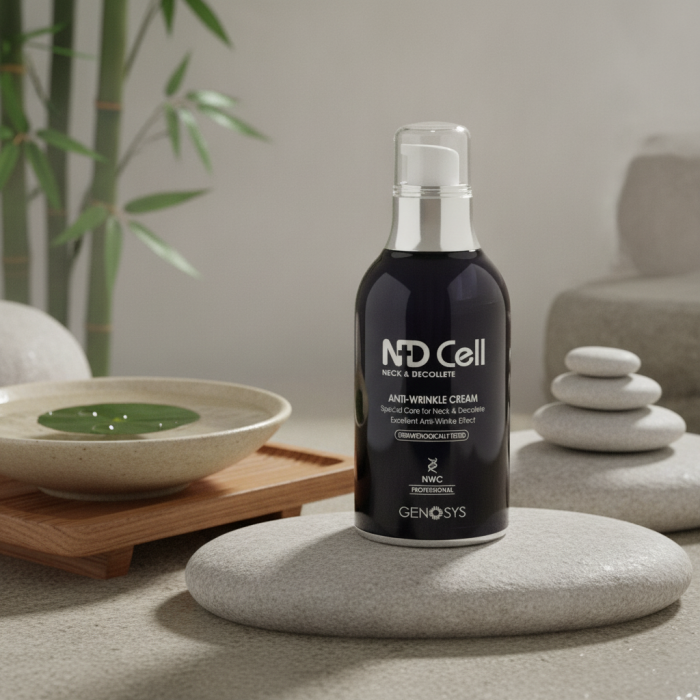 Крем Против Морщин для Области Шеи и Декольте Genosys Nd Cell Anti-Wrinkle Cream