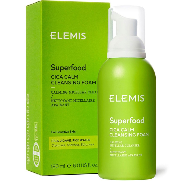 Elemis Superfood Пенка-Очиститель Лица с Экстрактом Центеллы Азиатской 180 ml
